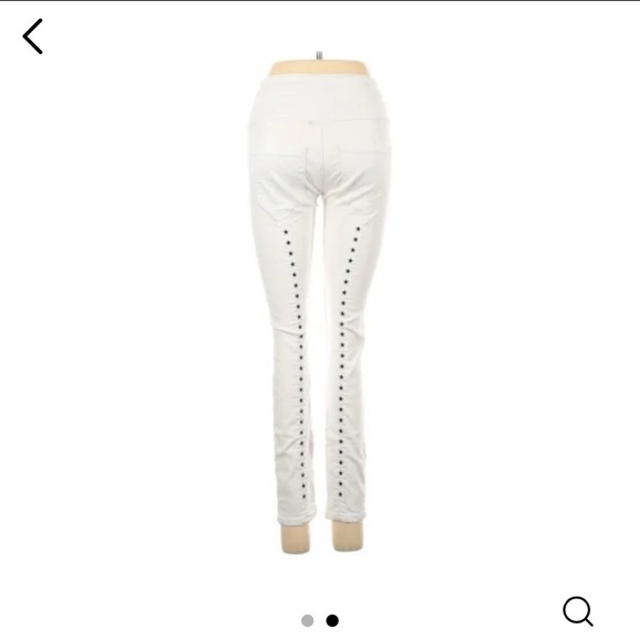 💕RARE FIND💝Bebe Corset Star Embroidered Jeans⭐️ - Picture 5 of 16